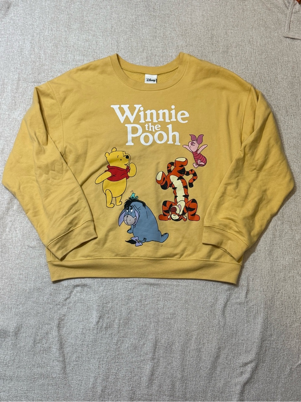Disney Winnie the Pooh Friends XXL Sweatshirt Tigger Eeyore Y2K Oversized